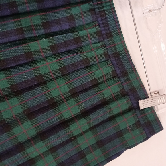 Vintage Jantzen Classics Plaid Pleated MIdi Skirt - Picture 5 of 7